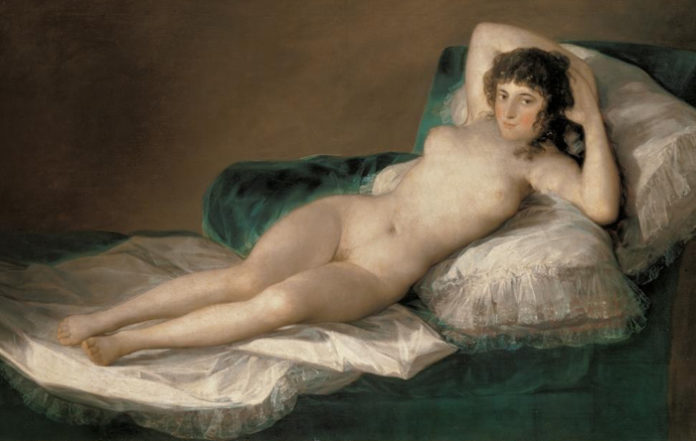La maja desnuda denuncia por acoso a Francisco de Goya