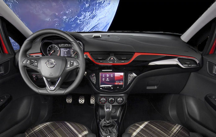 Opel promociona el nuevo Opel Corsa lanzándolo al espacio