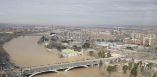 Aragón podría convertirse en la nueva Atlántida si el Ebro sigue creciendo
